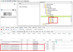 product pathfield in AEM