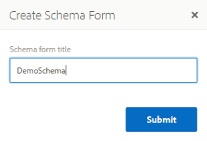 Schema form