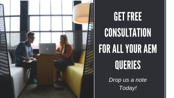 Get free consultation for all your AEM related queries